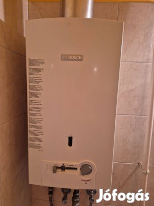 Bosch gázüzemű átfolyós vízmelegítő