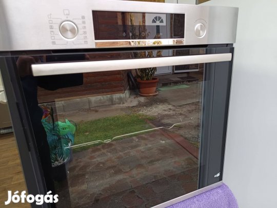 Bosch inox önálló beépíthető kijelzős multifunkciós sütő wifis