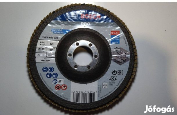 Bosch lamellás csiszoló korong, flex korong