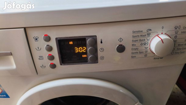 Bosch mosógép 1200 centrifuga, tiszta