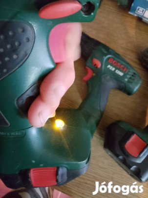 Bosch psr 12 12V akkus fúrógép 3 db működő egyben