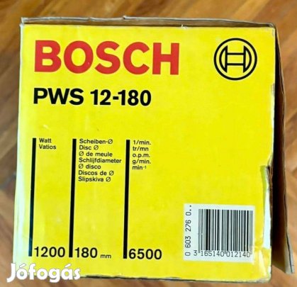 Bosch pws 12-180 flex,sarokcsiszoló