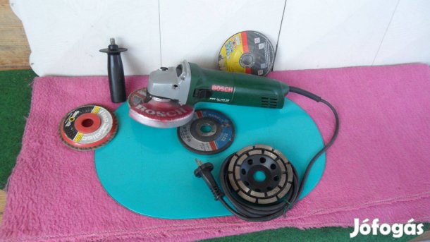 Bosch sarokköszörű darabolós Flex csiszoló ford.szab.1110 W új áll