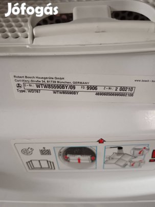 Bosch szárítógép 