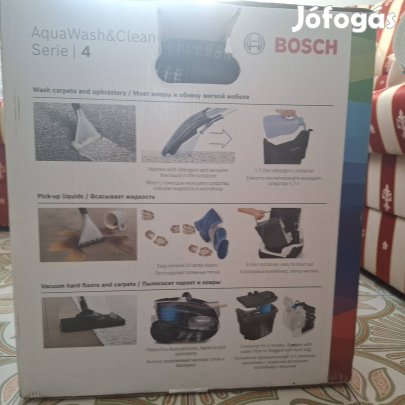 Bosch takarítógép vadonatúj .o