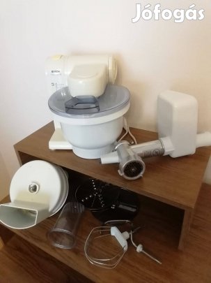 Bosch többfunkciós robotgép, húsdaráló, habverő, reszelő, stb