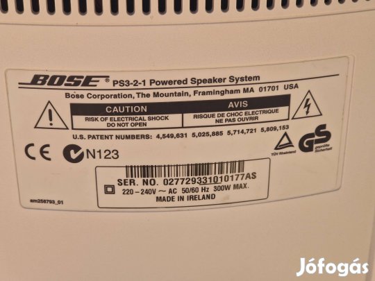 Bose Sub eladó.