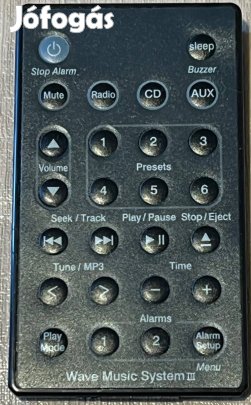 Bose Wave Sound tavkapcsolo