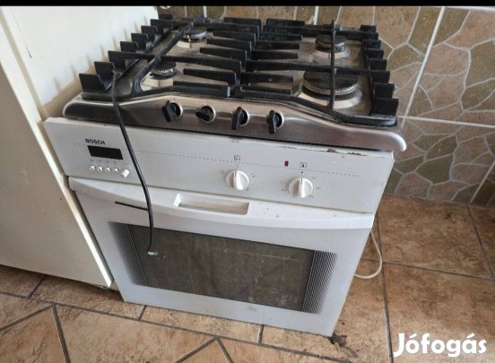 Bosh Sütő és főzőlap be építhető működőkepes állapotban