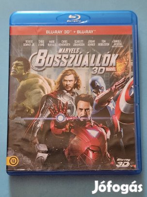 Bosszúállók 3d és 2d blu-ray
