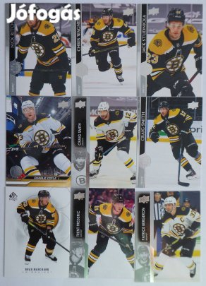 Boston Bruins NHL kártyák Marchand Bergeron Mcavoy Coyle