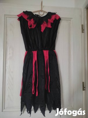 Boszorkány, udvari bolond jelmez kb. 5-6 évesre