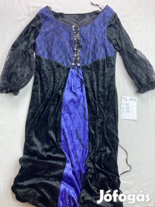 Boszorkány jelmez, felnőtt jelmez, halloween jelmez AH303