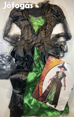 Boszorkány jelmez, felnőtt jelmez, új M39