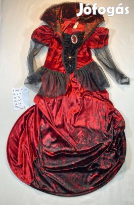 Boszorkány jelmez, halloween jelmez 9-10 év M181