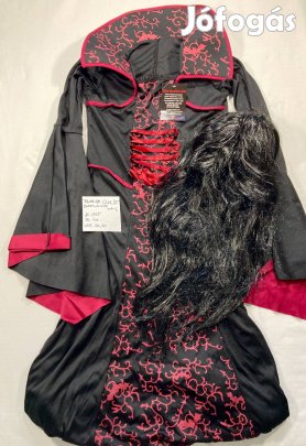 Boszorkány jelmez, halloween jelmez, felnőtt jelmez GH35