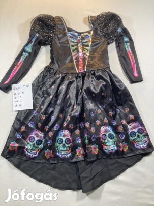 Boszorkány jelmez, lány halloween jelmez M28