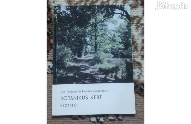 Botanikus kert, Vácrátót című könyv