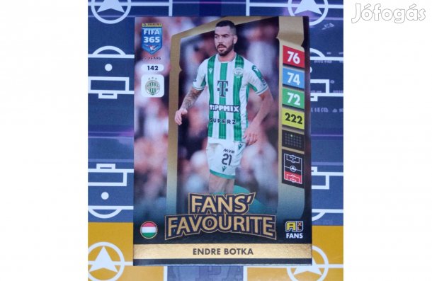 Botka Endre (Ferencváros) Fifa 365 2025 Fans kártya