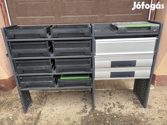 Bott járműberendezés raktér polc műhely szerszám felépítmény 