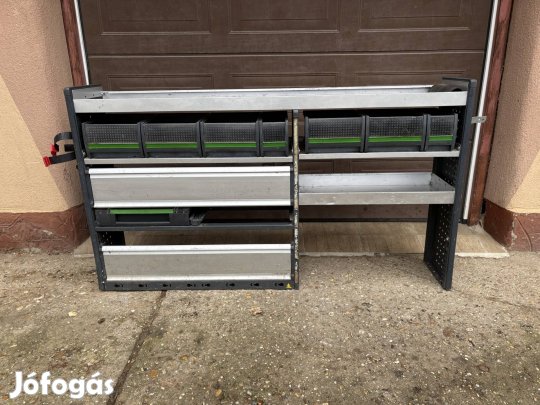 Bott járműberendezés raktér polc műhely szerszám felépítmény 