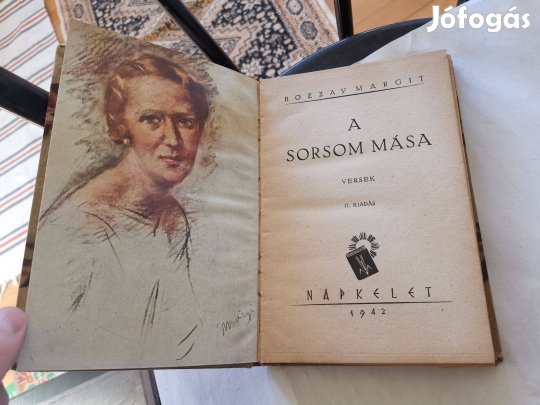 Bozzay Margit - A sorsom mása - lírai versek 1942