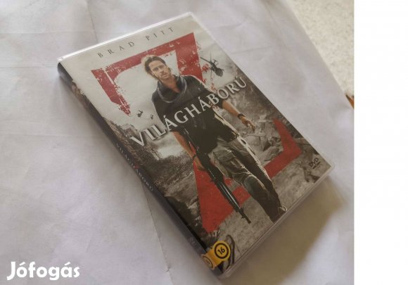 Brad Pitt - Z világháború - zombis akciófilm eredeti DVD (2019)