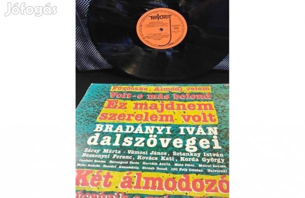 Bradányi Iván dalszövegei bakelit lemez eladó!