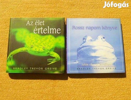 Bradley Trevor Greive könyvek - (Új, olvasatlan)