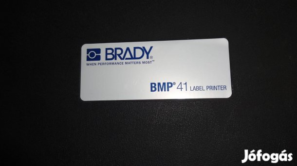 Brady Címkenyomtató BMP41, billentyűzettel, 300dpi, USB, ,új ,eladó