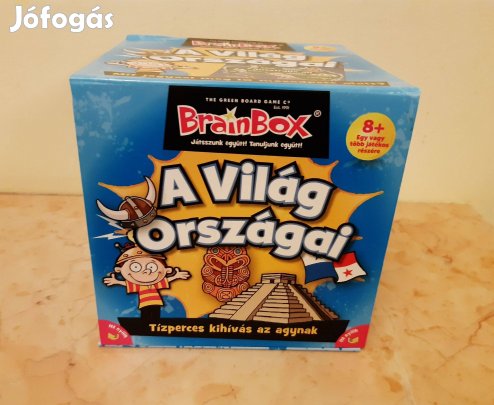 Brainbox / Brain Box A világ országai - társasjáték ( új )
