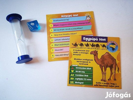 Brainbox állatok memória társasjáték eladó