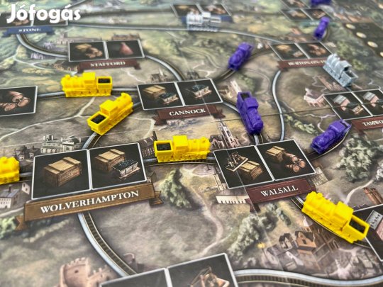 Brass Birmingham kiegészítő: mozdonyok és hajók (112 db)