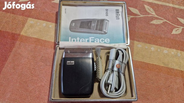 Braun 3105 villanyborotva