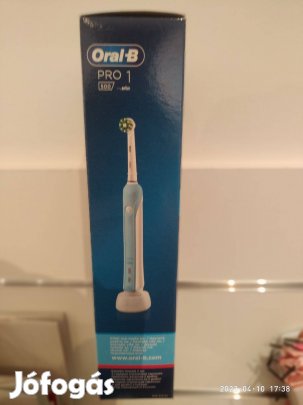 Braun Oral-B Pro1 500 akkus fogkefe világoskék színben bontatlan, új