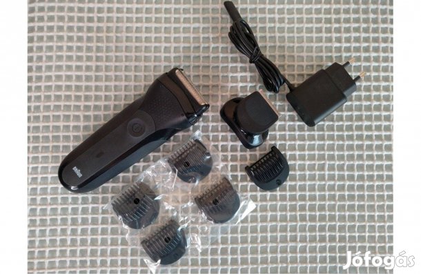 Braun Series 3 300BT Shave&Style akkus elektromos borotva trimmelővel