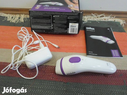 Braun Silk Expert 3 villanófényes szőrtelenítő hibás alkatrésznek