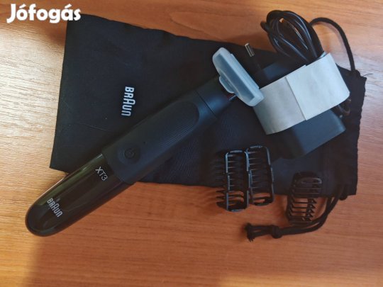 Braun XT3100 trimmer és Borotfa 
