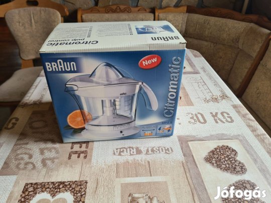 Braun elektromos gyümölcsprés