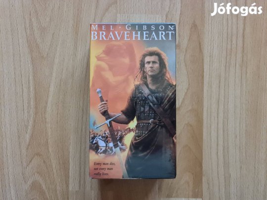 Braveheart - Mel Gibson vhs video film 2 db kazetta