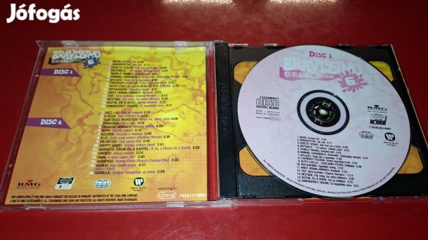 Bravissimo 6 Best of Hungary dupla Cd 1999