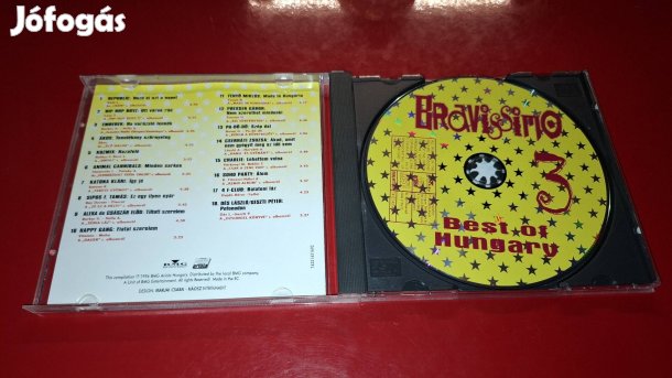 Bravissimo Best of Hungary 3  Cd 1996