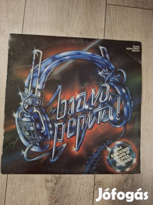 Bravó pepita bakelit lemez 