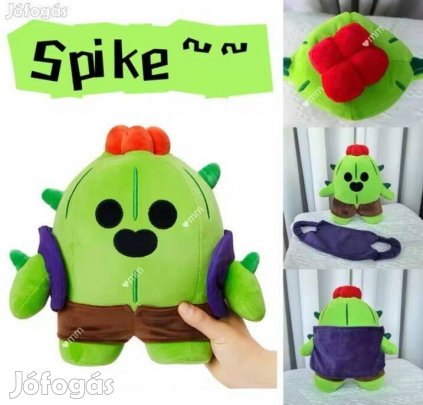 Brawl Stars extra Spike 26cm plüss - Készleten