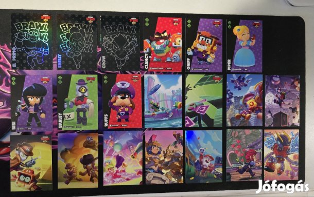 Brawl stars kártyák (Panini)