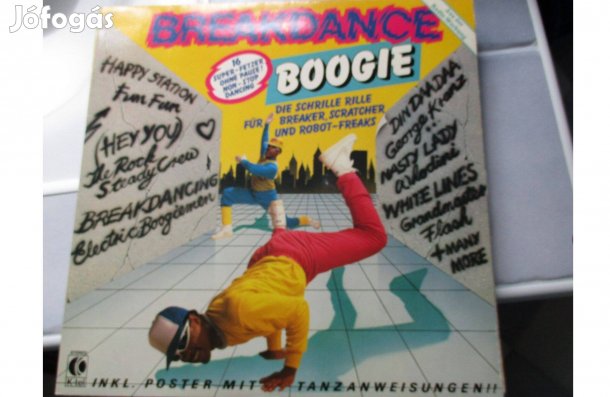 Breakdance Boogie bakelit hanglemez eladó