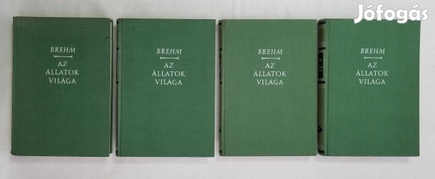 Brehm: Az állatok világa I-IV. (teljes)