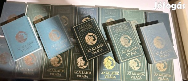 Brehm az állatok világa teljes sorozat + biológiai lexikon I-IV