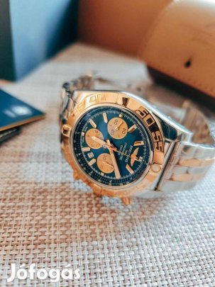 Breitling Chronomat B1 B01 arany acél 44mm fóliás, új állapotban eladó
