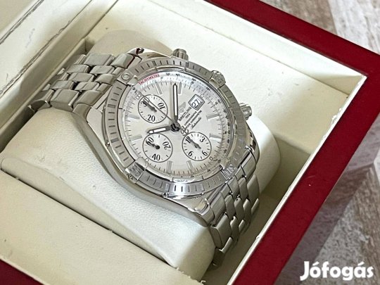 Breitling Chronomat Evolution 44 fehér színben Lgsw